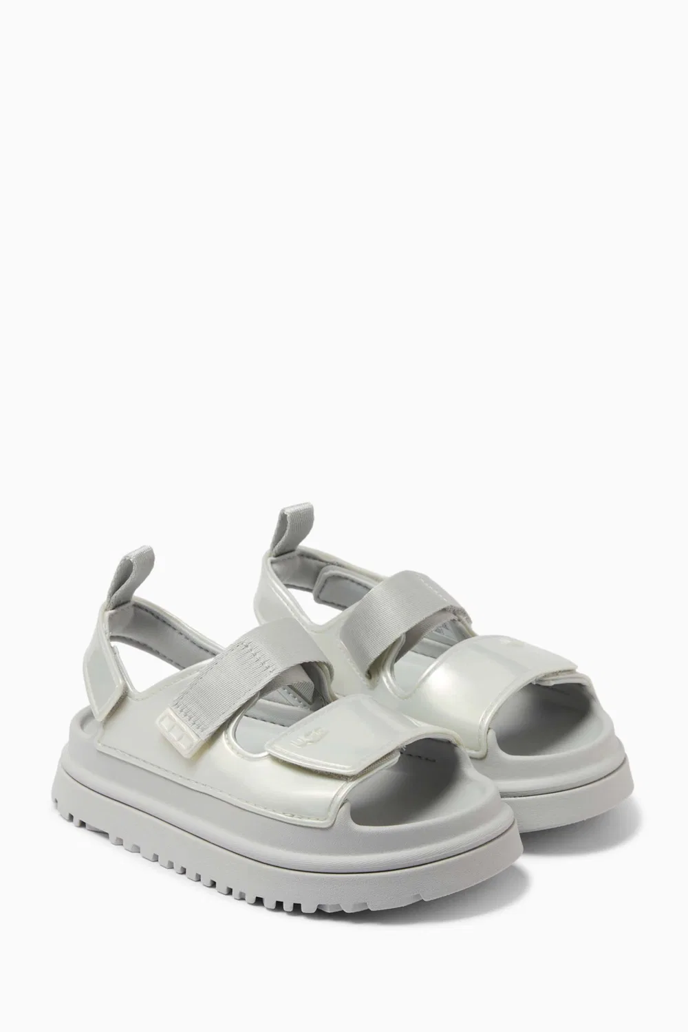 Сандалии блестящие Goldenglow Glossy Sparkles UGG, серый