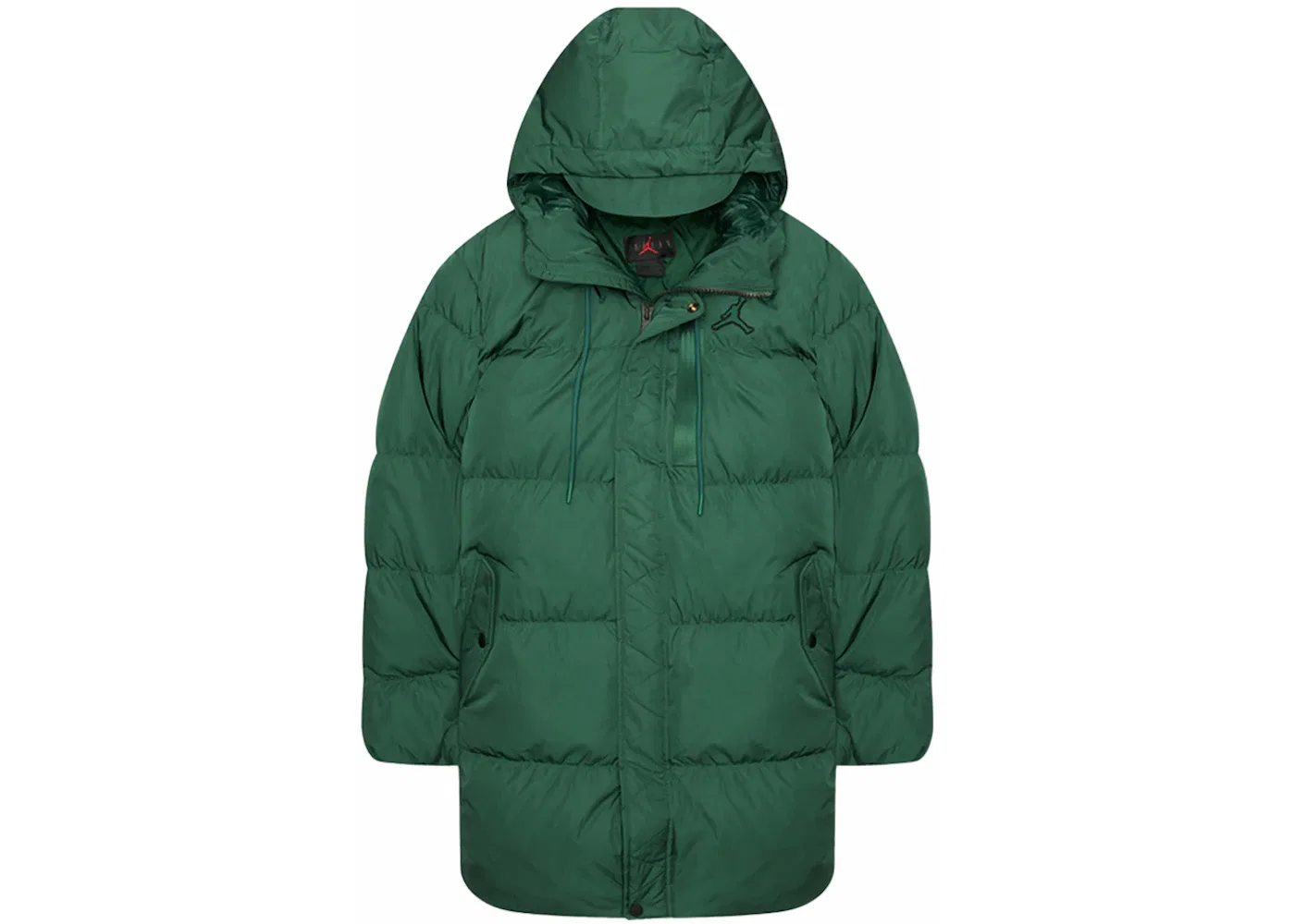 Мужская куртка-пуховик с принтом Jordan Essentials Statement Down Parka Jacket, Green