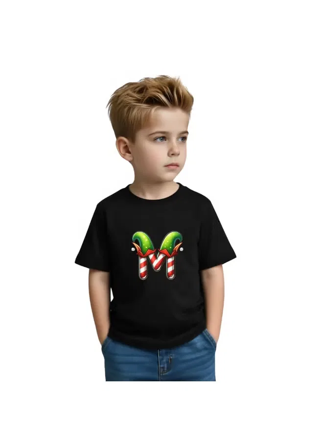 Футболка с принтом алфавита для мальчиков Printshop4Me, мультиколор — фото 3