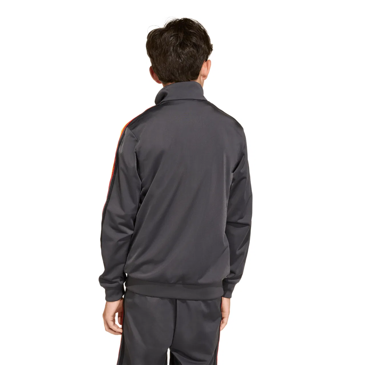 Куртка для мальчиков Firebird Loose Track Adidas, цвет Utility Black/Collegiate Gold — фото 2