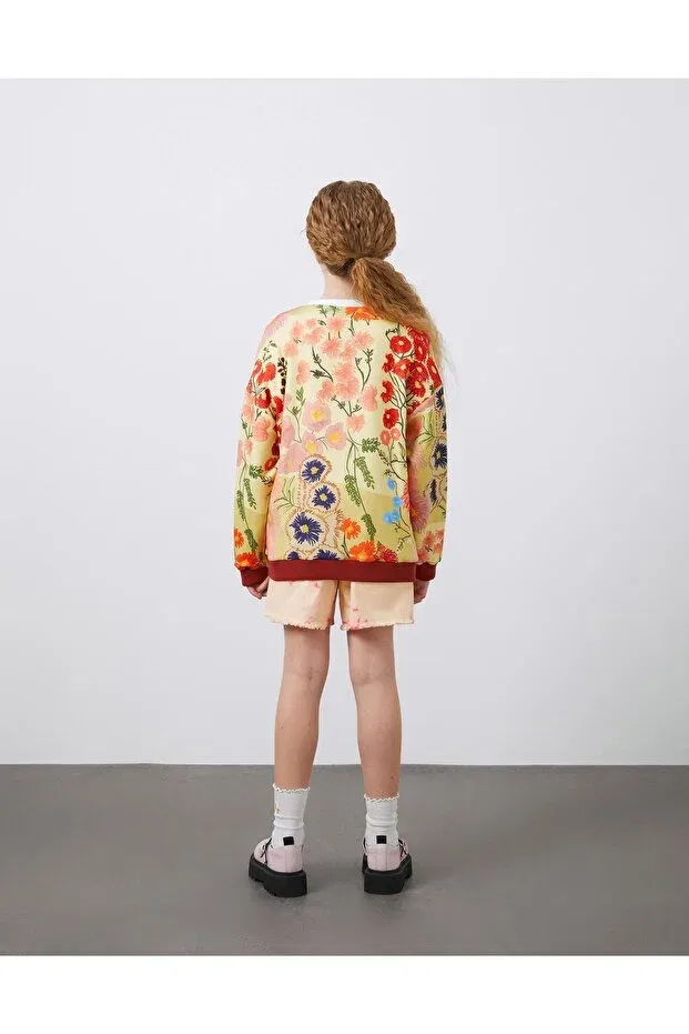 Детские свитшот для девочек с принтом Sportswear Manimani, Original — фото 3