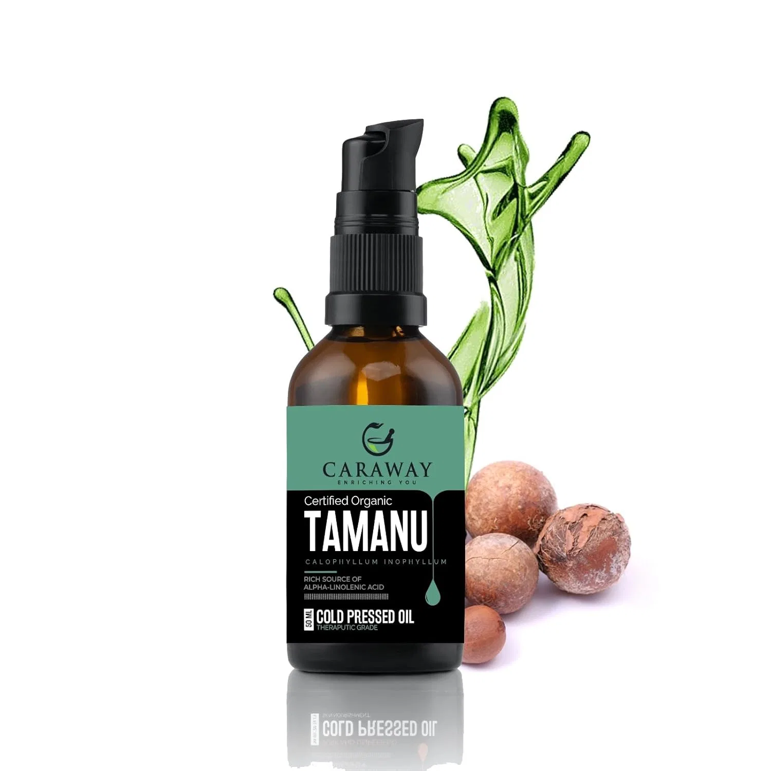 Масло для кожи Tamanu Oil CARAWAY, 50мл