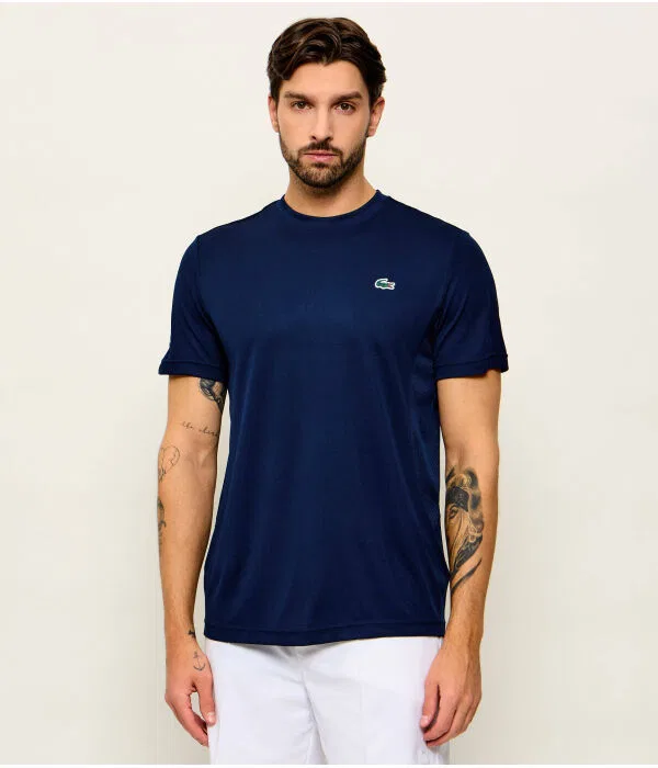 Футболка мужская Lacoste x Novak Djokovic Regular Fit, Blu Marino