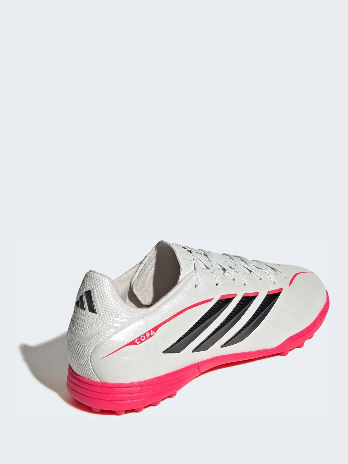 Бутсы футбольные для девочек, модель Copa Pure IV League adidas, белый — фото 2