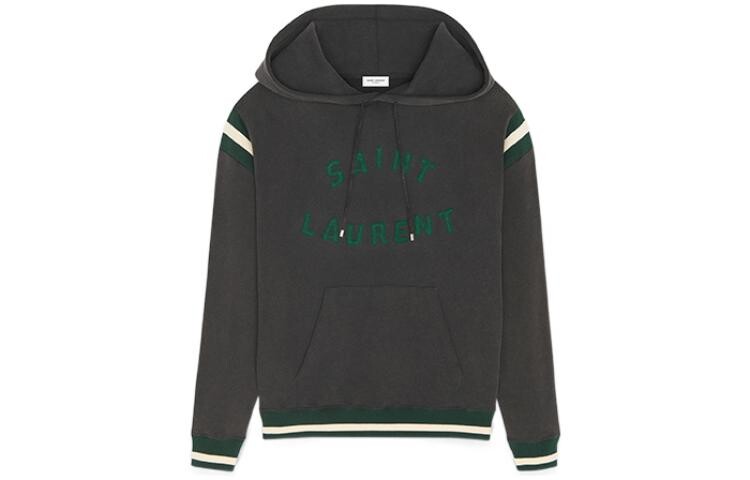 

Толстовка мужская Saint Laurent, черный/ зеленый