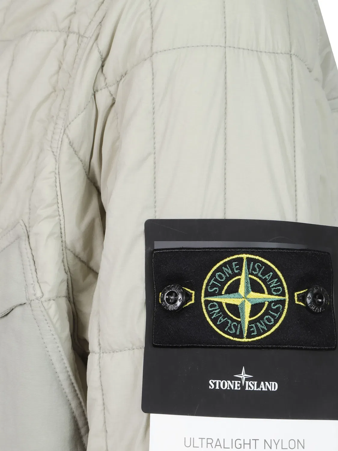 Стеганая куртка 4100014 Stone Island, нейтральные цвета — фото 3