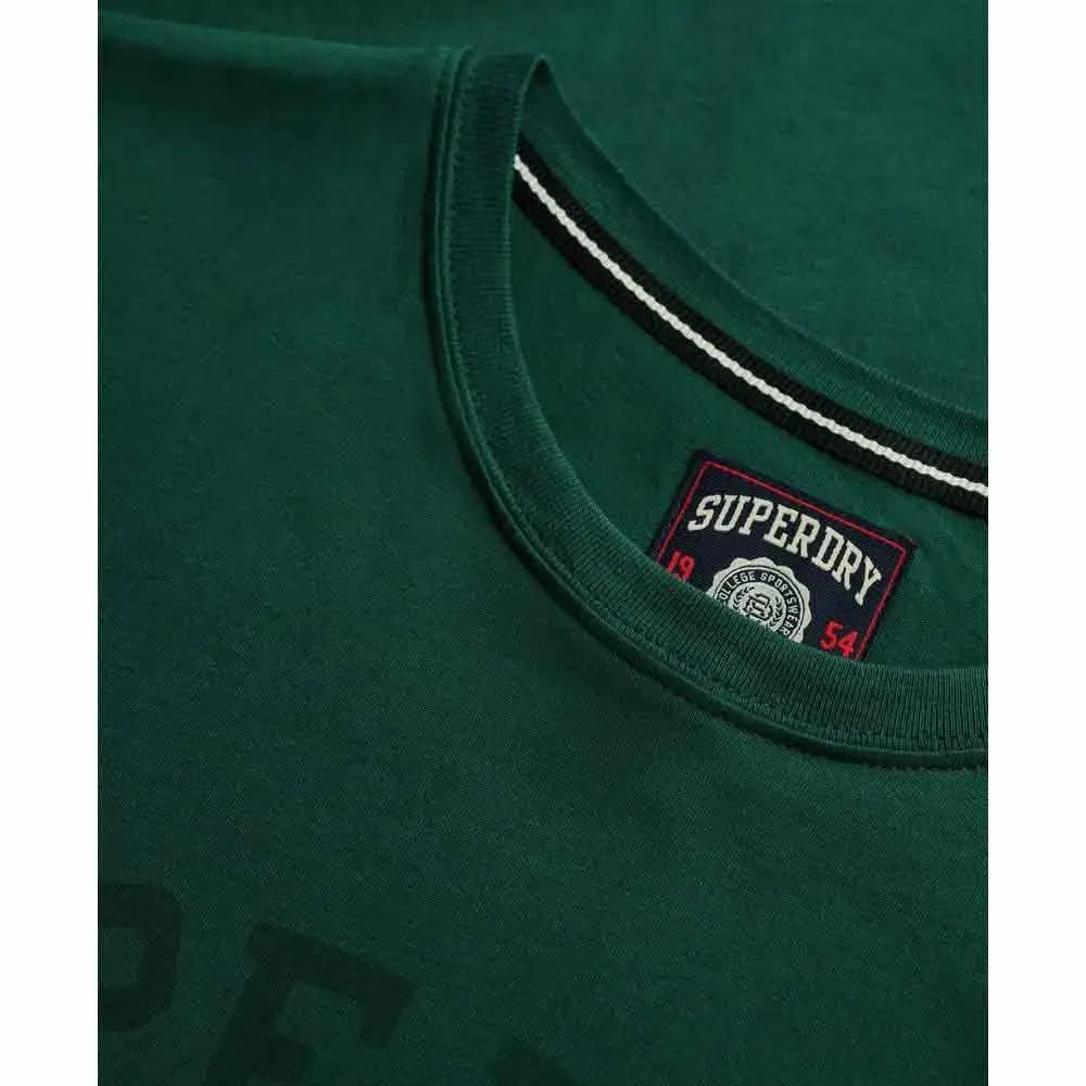 Мужская футболка с принтом Athletic Tonal Superdry, Green — фото 2