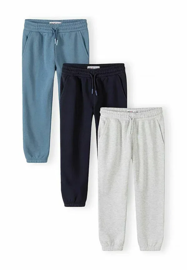 Брюки из футера Minoti, navy blue, grey, темно-синий/серый