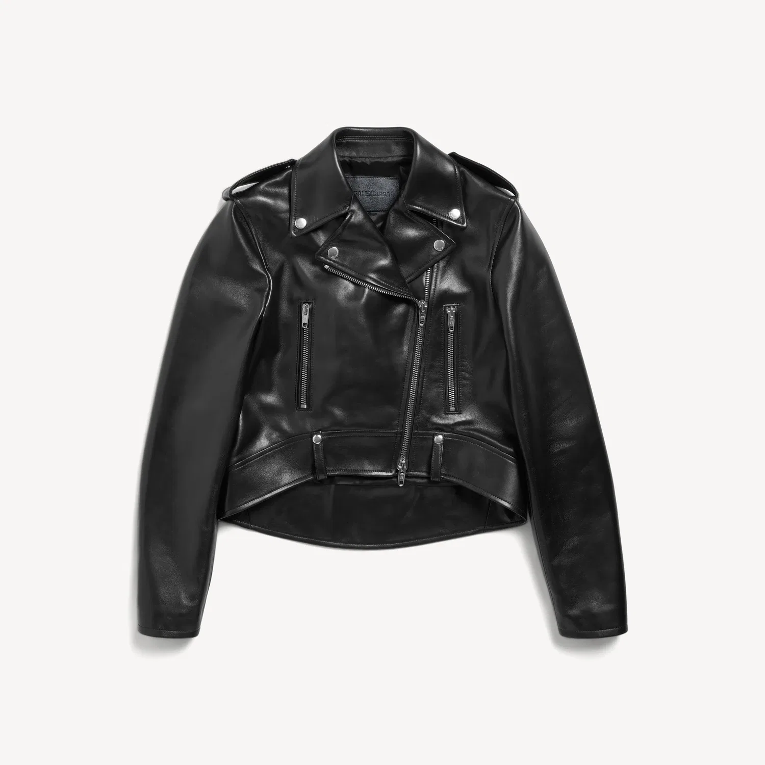 Женская байкерская куртка BALENCIAGA, черный