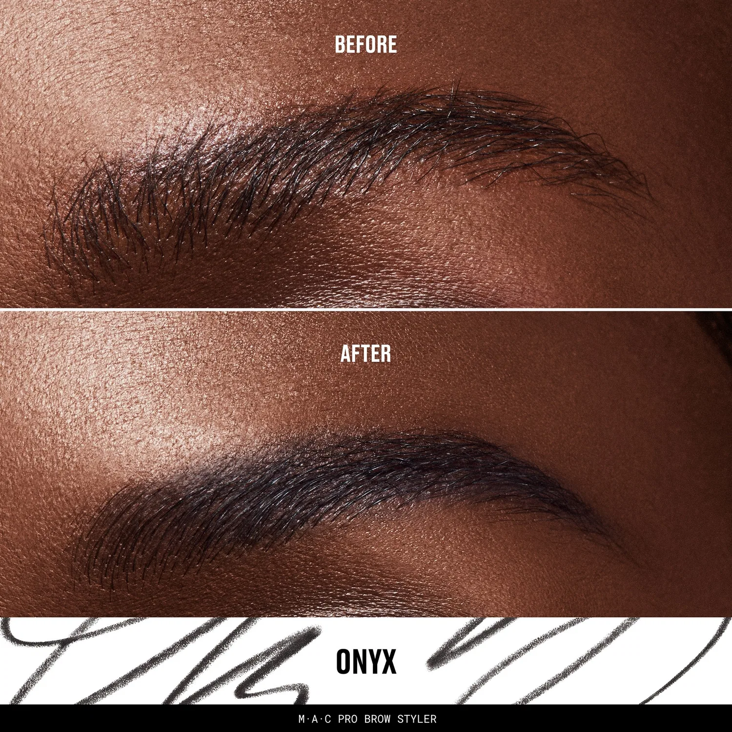 Карандаш для бровей Pro Brow Styler MAC, Onyx — фото 3