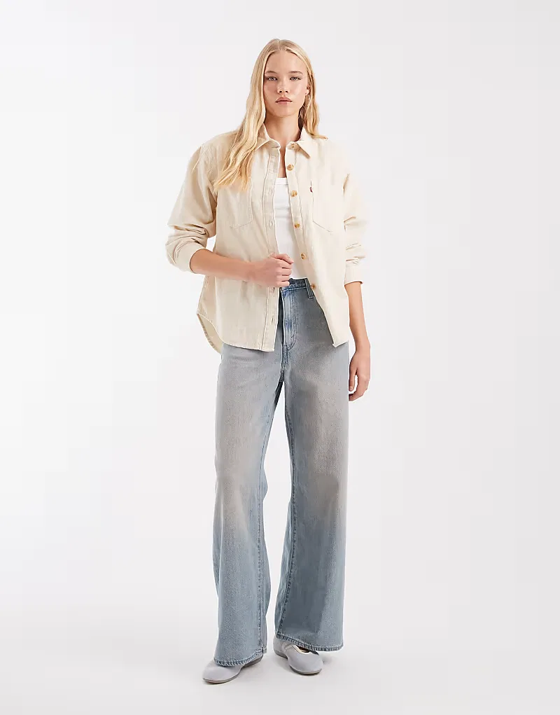 Рубашка Levi's Iris, кремовый — фото 2