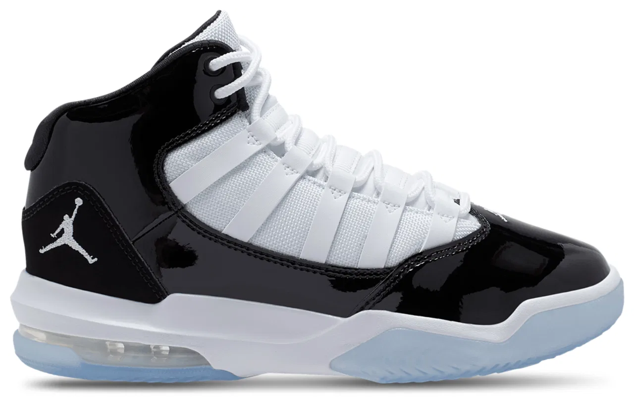 Детские баскетбольные кроссовки для мальчиков Jordan Max Aura, Black/White