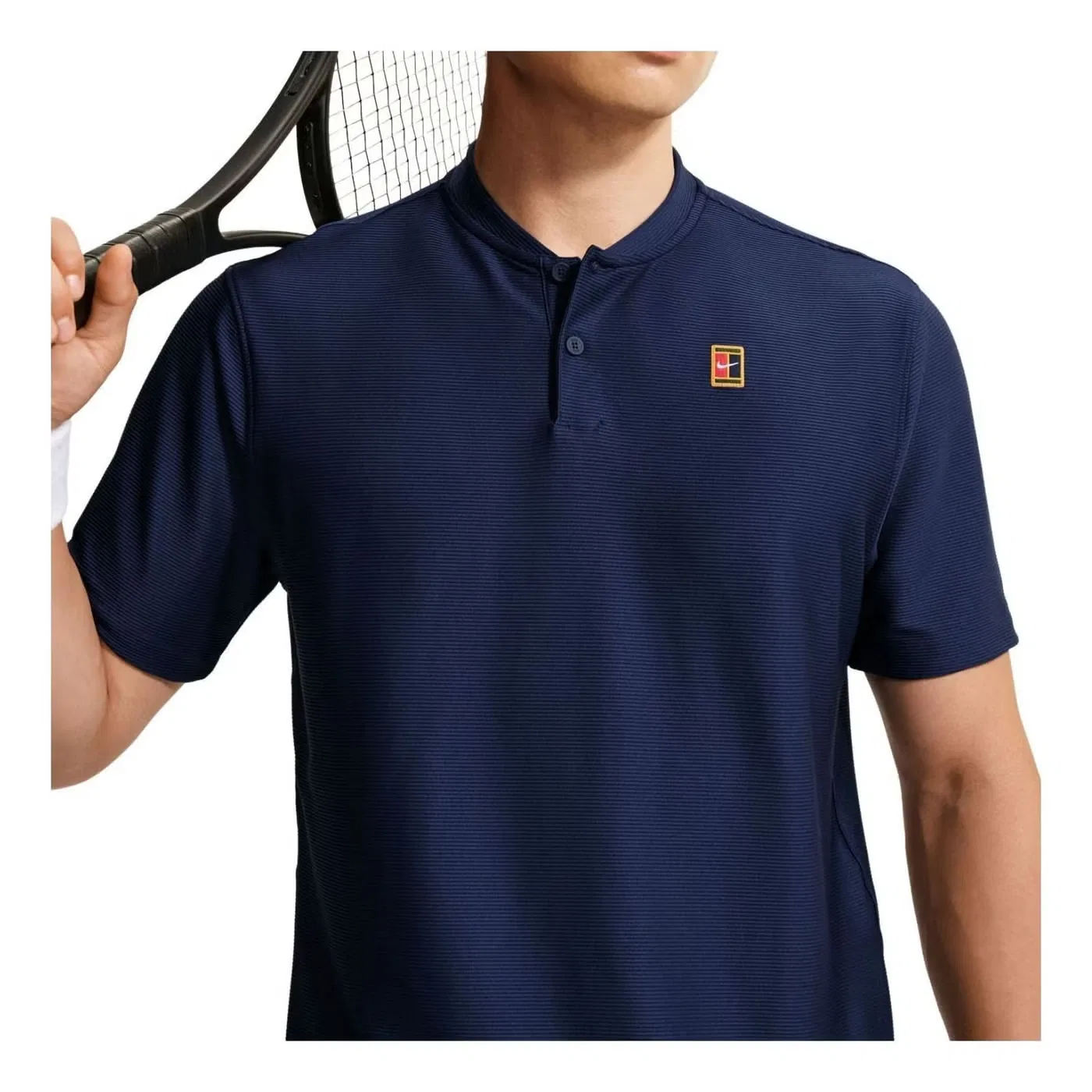 Поло с коротким рукавом Tour Dri-Fit Nike, синий