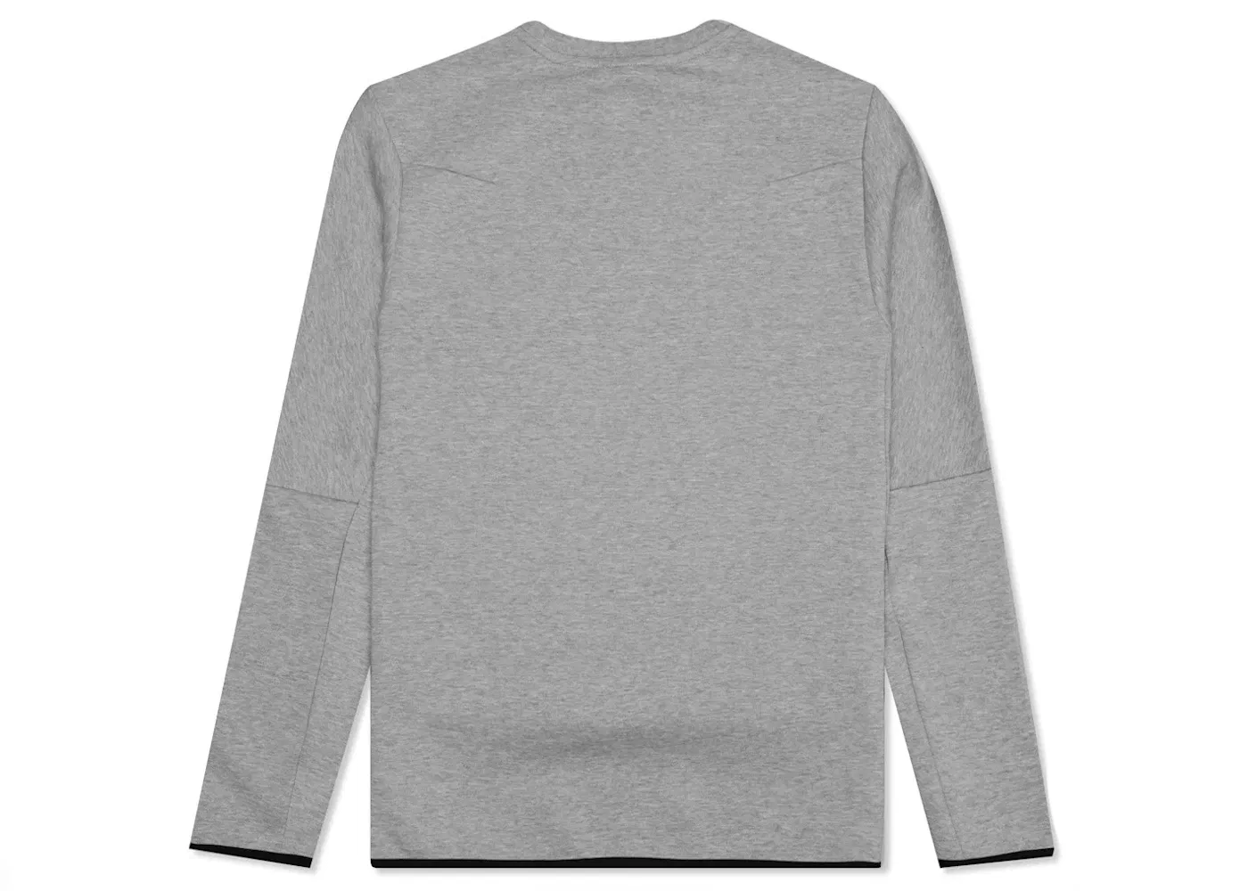 Мужской свитшот из флиса Tech Fleece Nike, Dark Grey Heather — фото 2