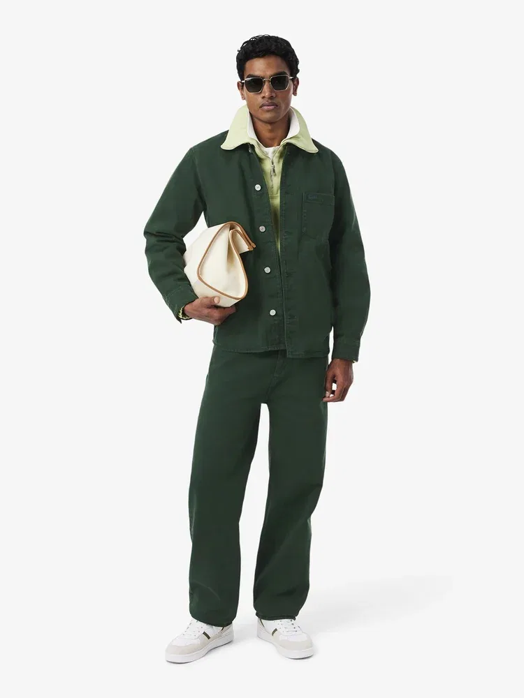 Джинсы цветные LACOSTE HH0717-56G, Green — фото 4