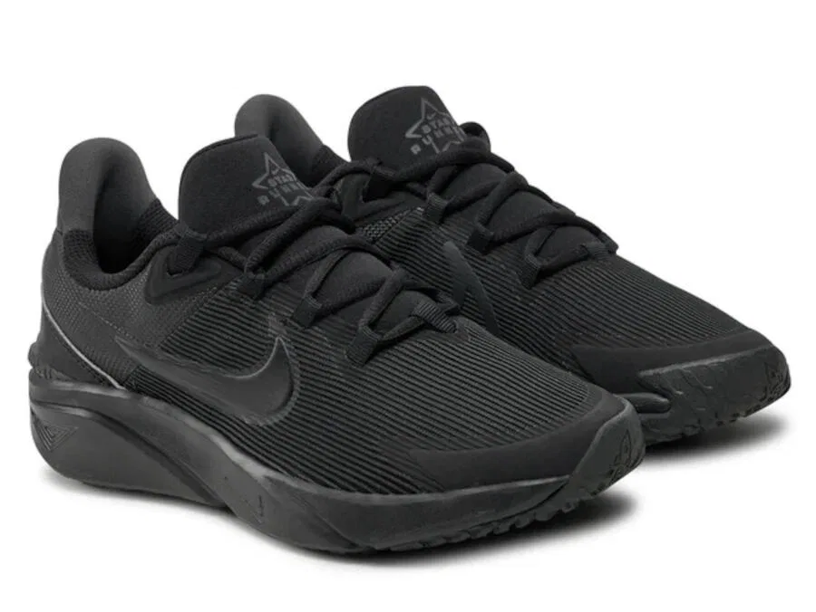 Детские легкие кроссовки Star Runner 4 NN Nike, Schwarz — фото 4