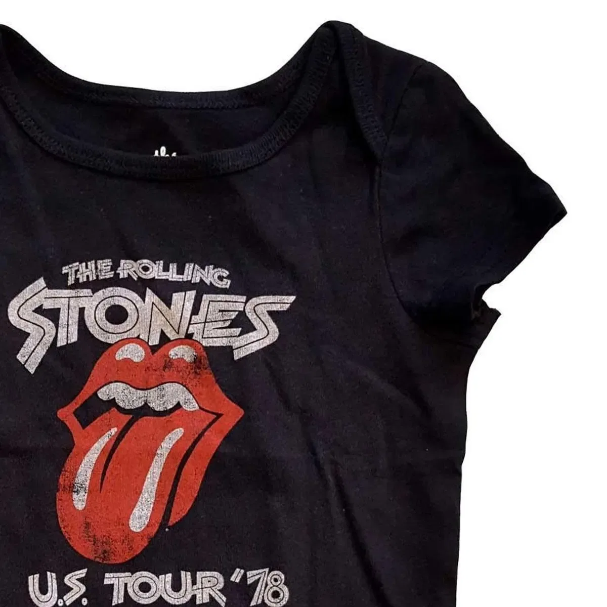 Футболка с принтом Us Tour '78 Grow The Rolling Stones, Black — фото 2