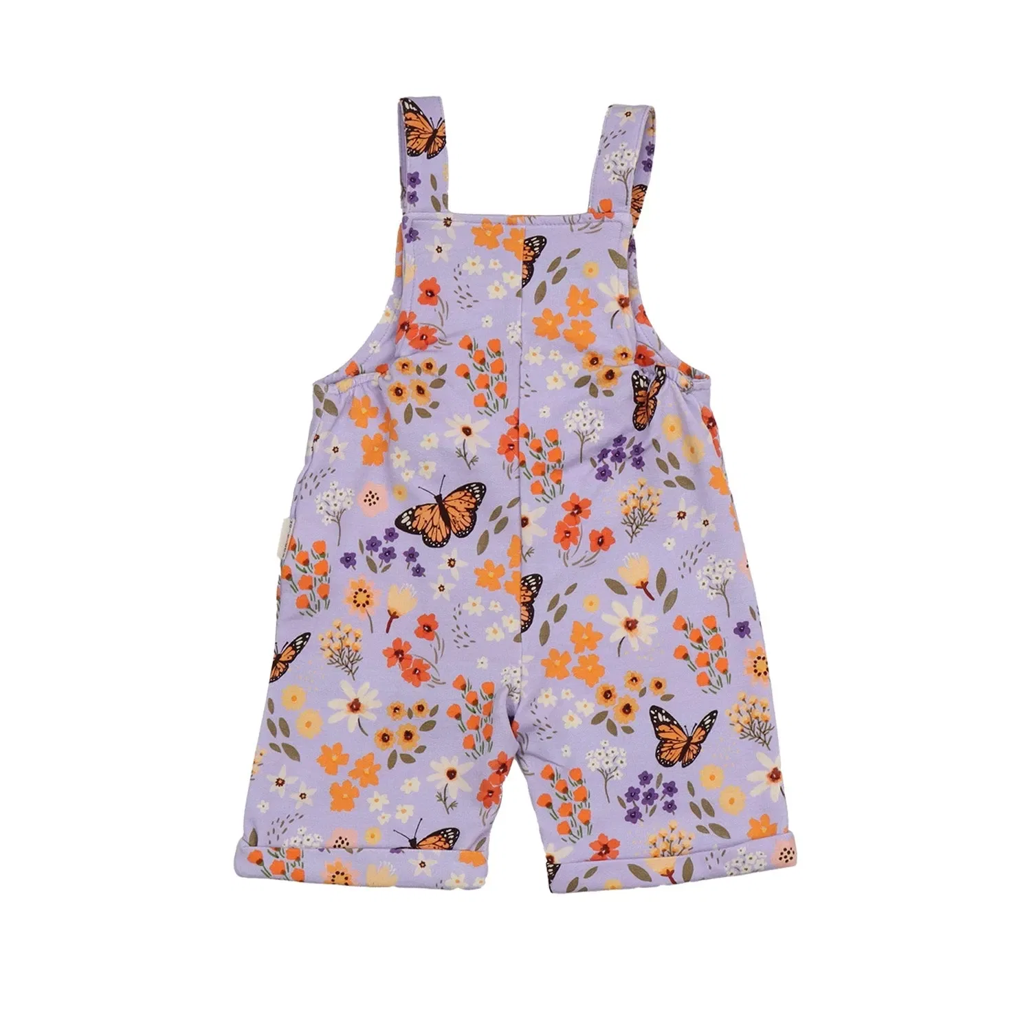Комбинезон-штаны с цветочным принтом Flowers and Butterflies Walkiddy, разноцветный — фото 3