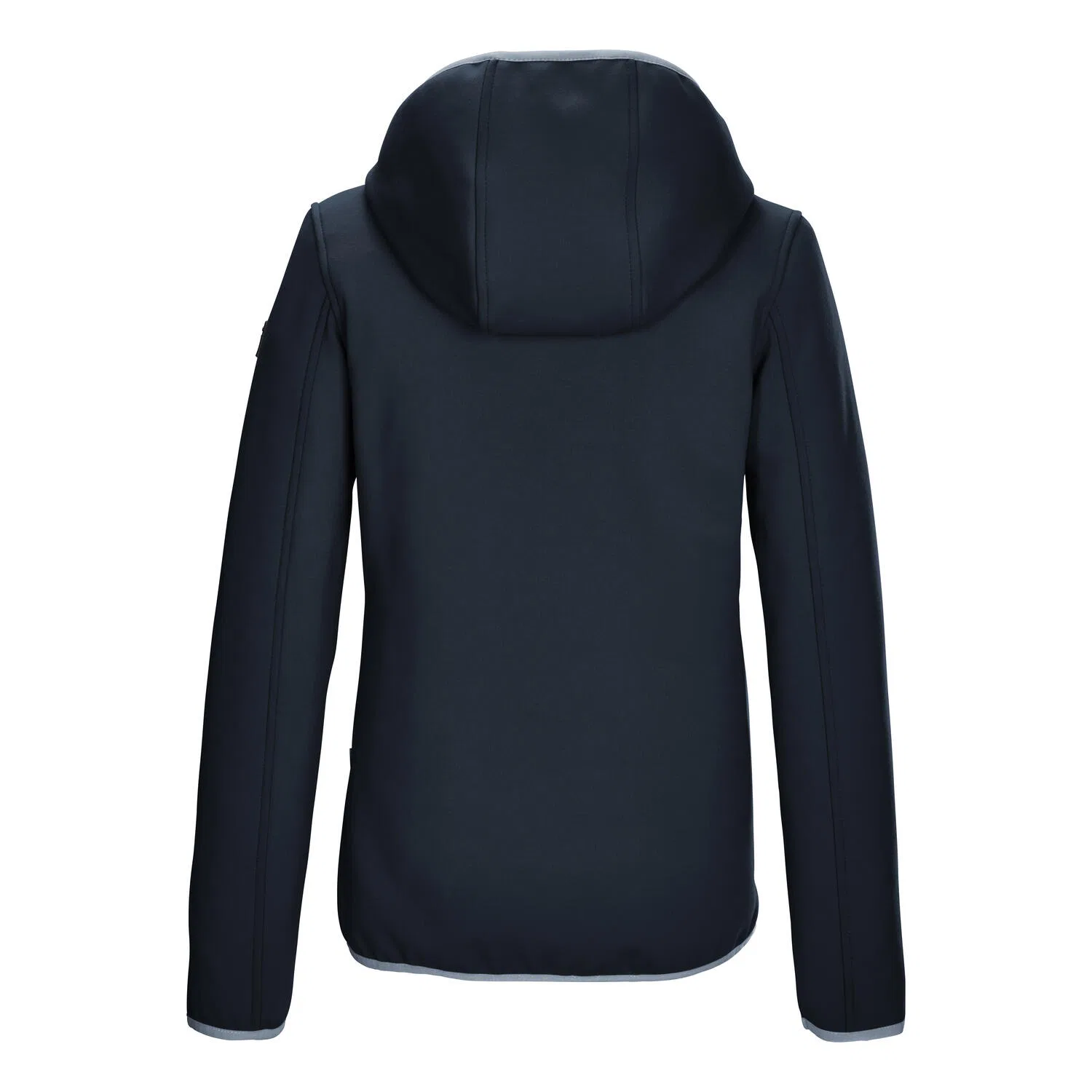 Детская флисовая куртка с капюшоном KOW 228 GRLS FLC JCKT Killtec, Blau — фото 2