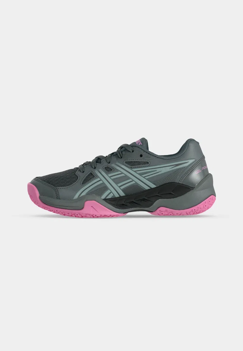 Кроссовки для гандбола Gel Powerbreak унисекс Asics, Steel Grey/Ocean Haze — фото 2
