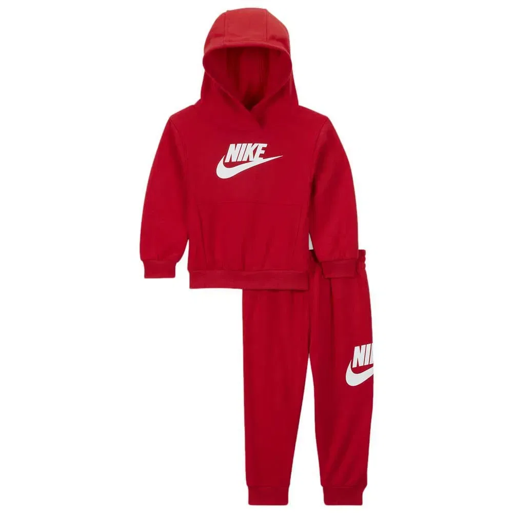 Комплект флисовый с длинным рукавом 66L135 Nike, красный