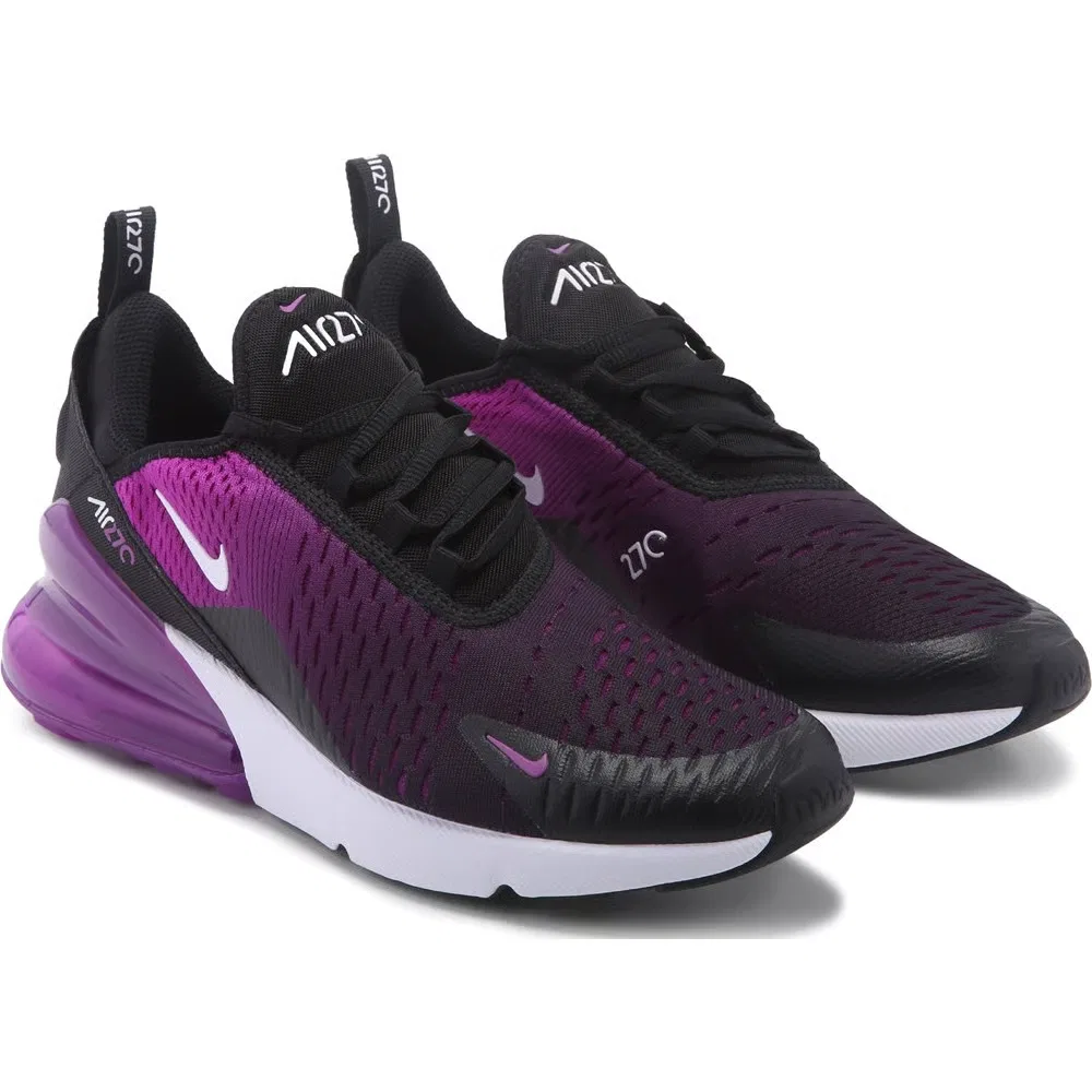 Детские кроссовки Air Max 270 Nike, Black/Purple