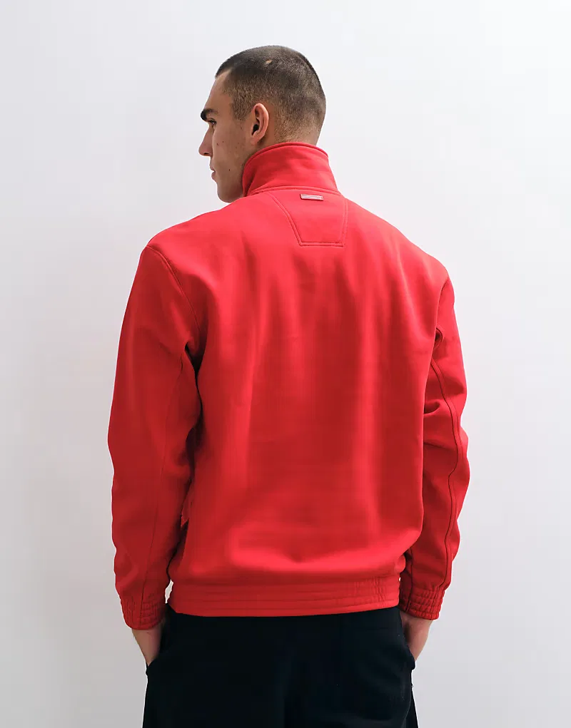 Футболка Adidas Football Arsenal 26/27 EQT с половинной молнией, красный — фото 4