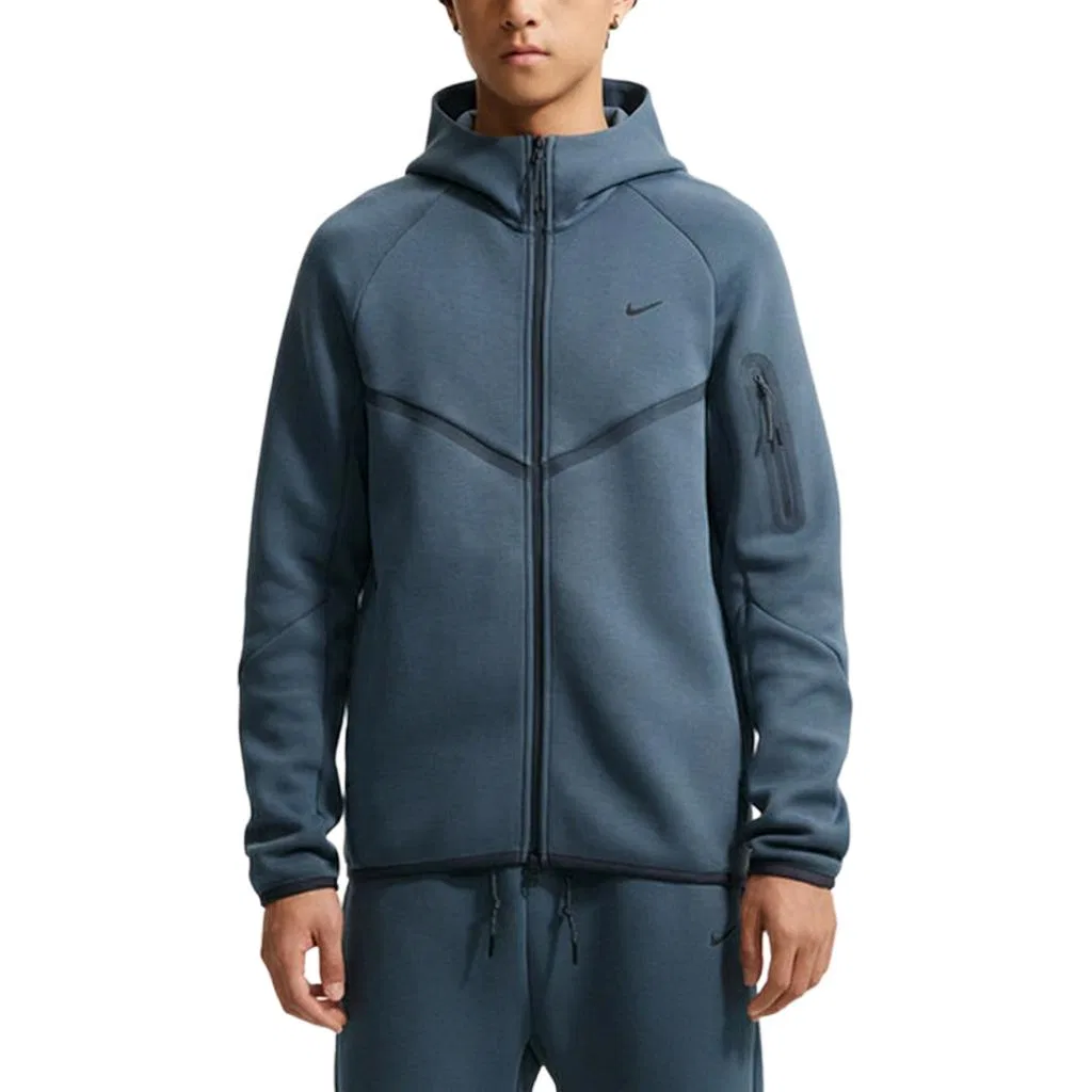 Мужская куртка с капюшоном Nike, Blue