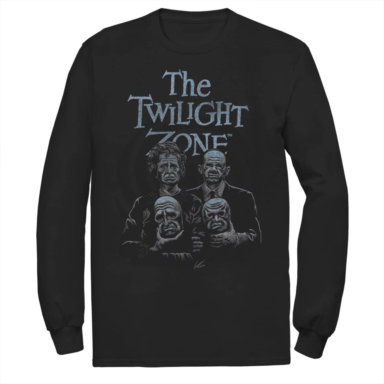 

Мужская футболка Twilight Zone Take Off The Masks Swirl Licensed Character
