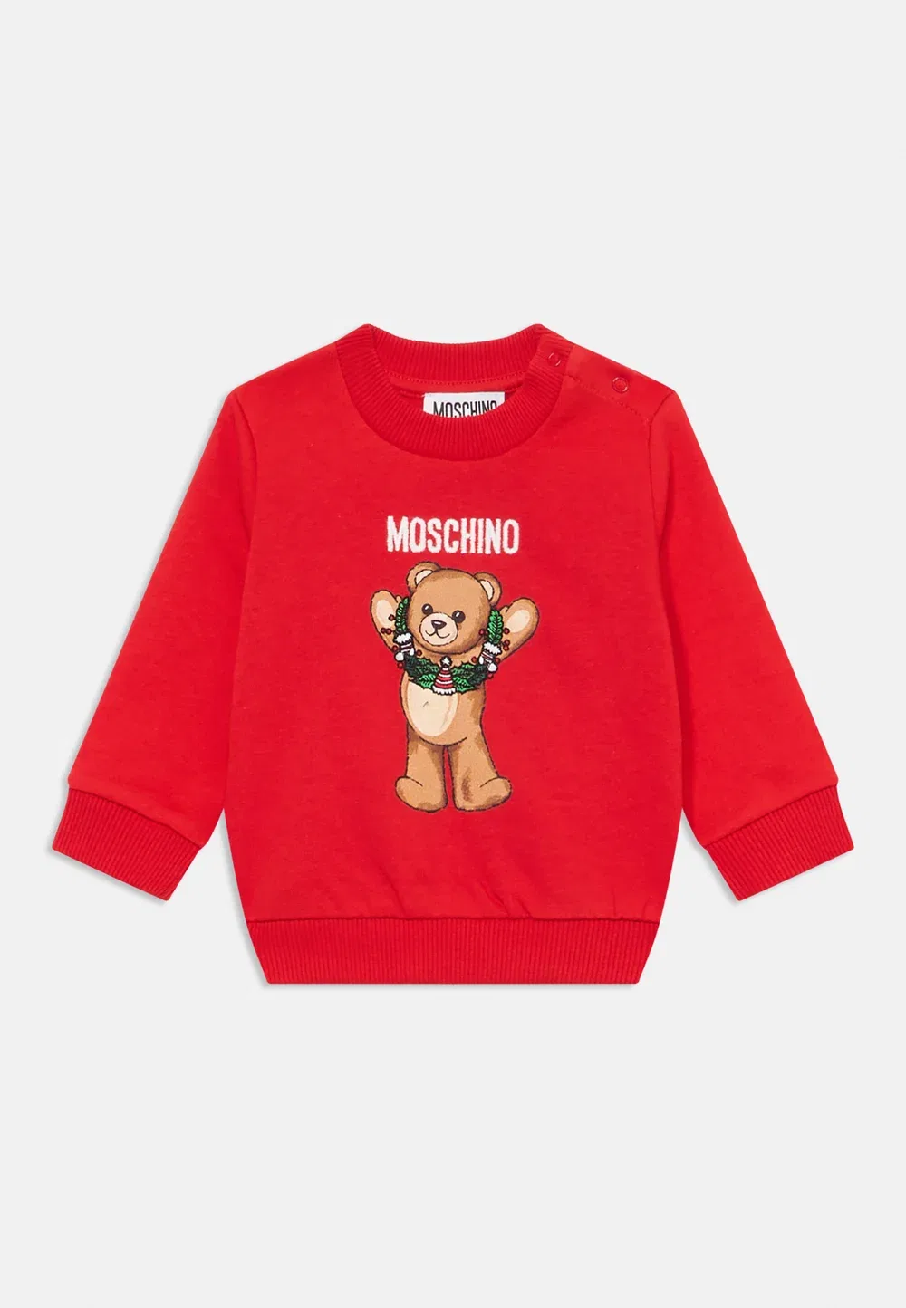 Детская толстовка унисекс Moschino, Poppy Red