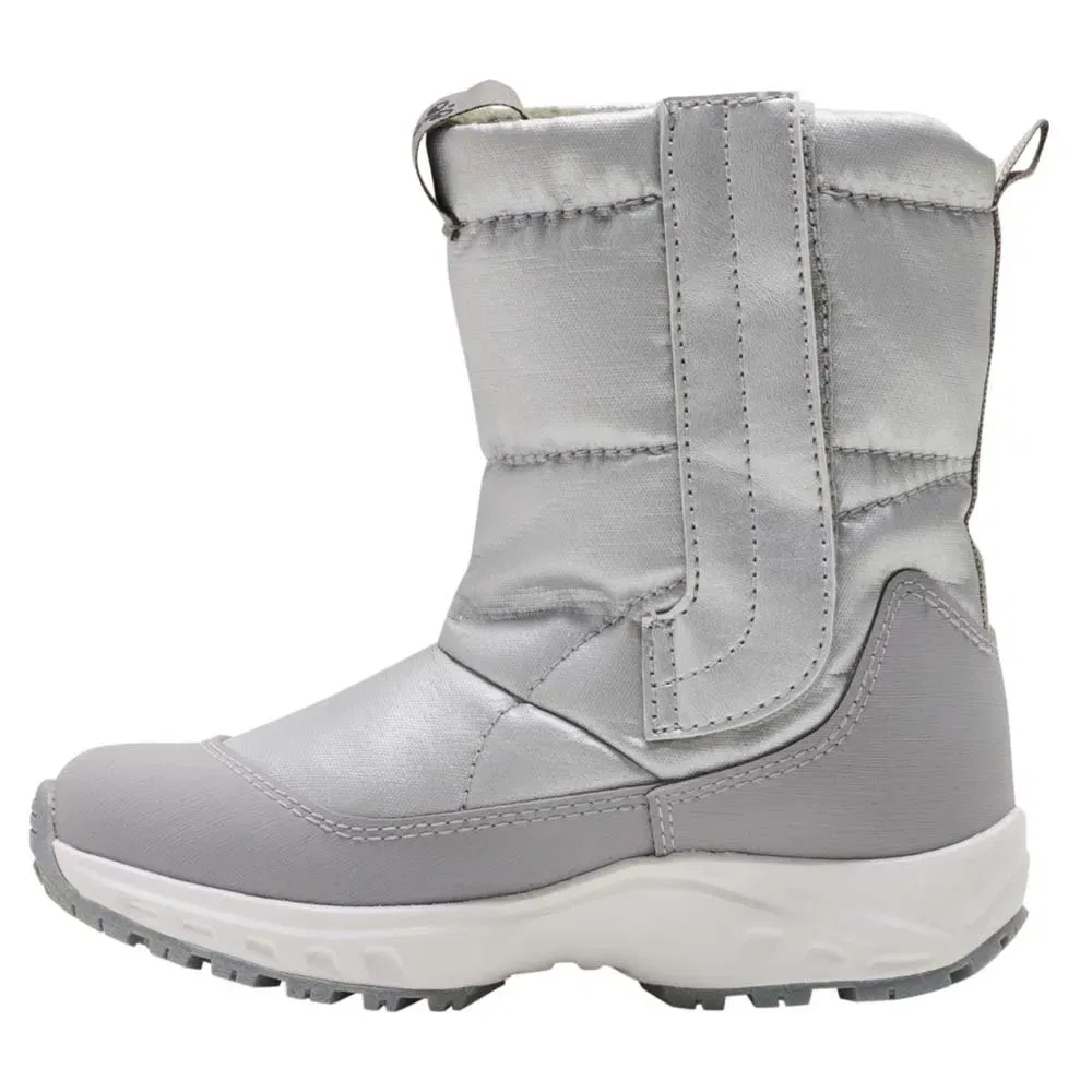 Сноубутсы Hummel Root Puffer Recycled Tex, серый — фото 3