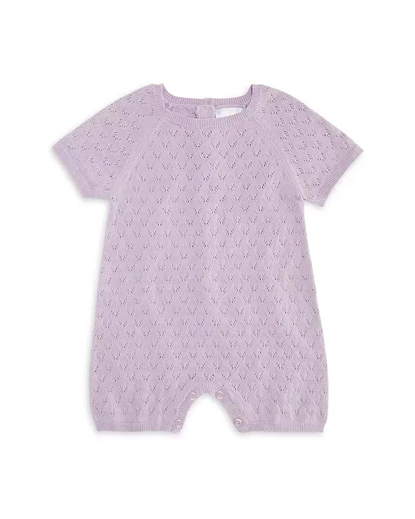 Детский комбинезон-свитер с длинным рукавом ажурный Bloomie's Baby, Lilac