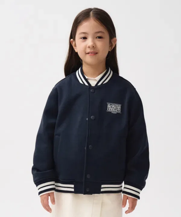 Куртка классическая для детей, varsity, Marithé Kids, navy