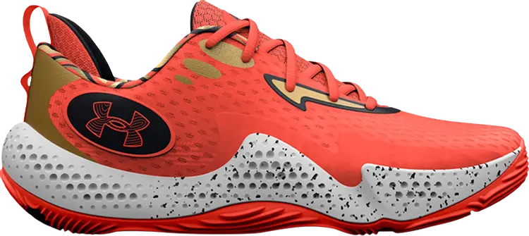 

Кроссовки Under Armour Spawn 5 Lets 3 - After Burn, красный