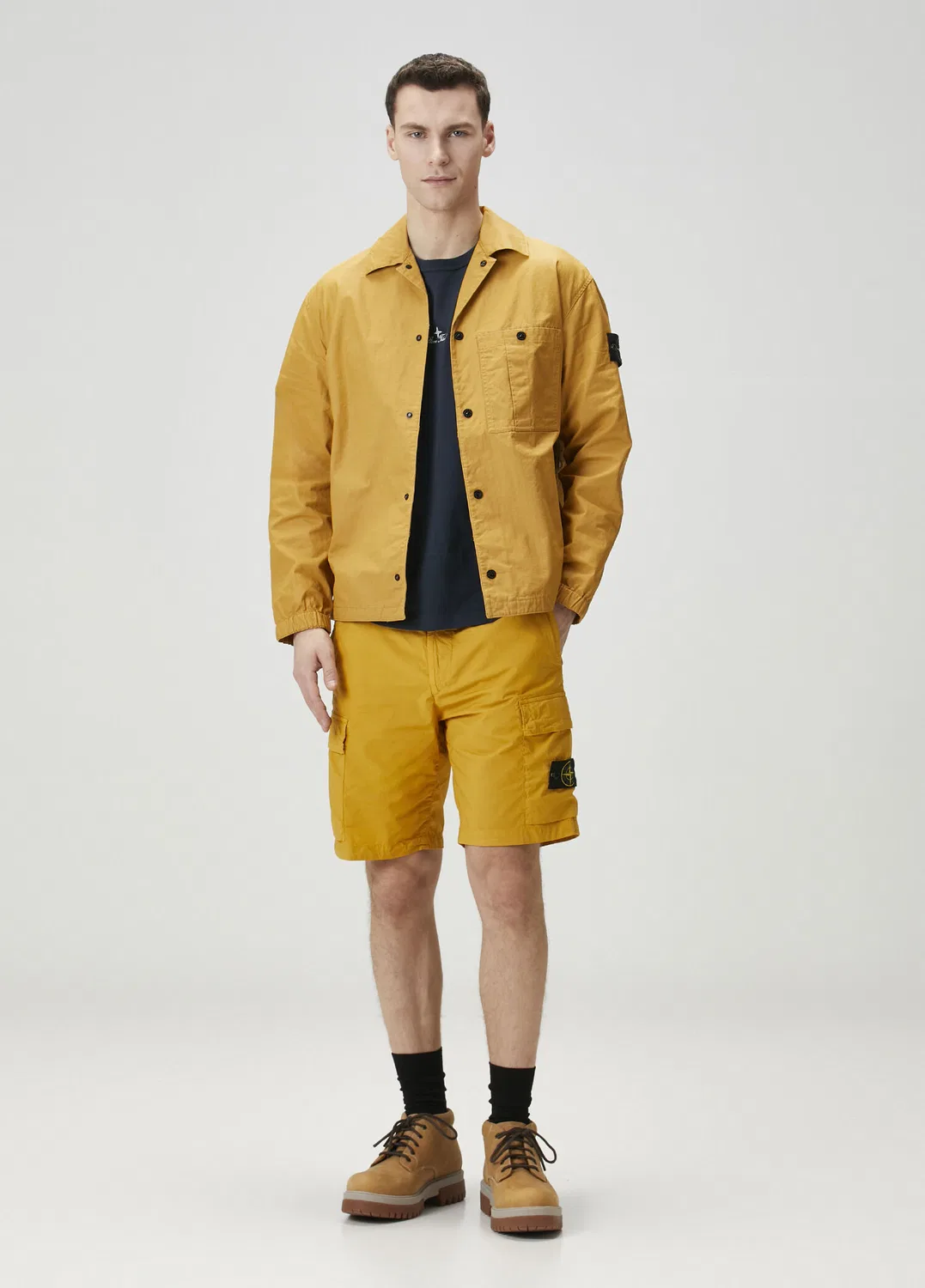 Шорты Stretch Stone Island, желтый
