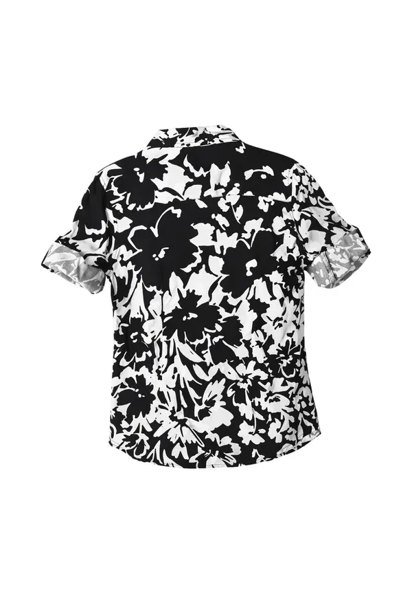Рубашка с цветочным принтом Camicia fantasia Over/D, White, белый — фото 2