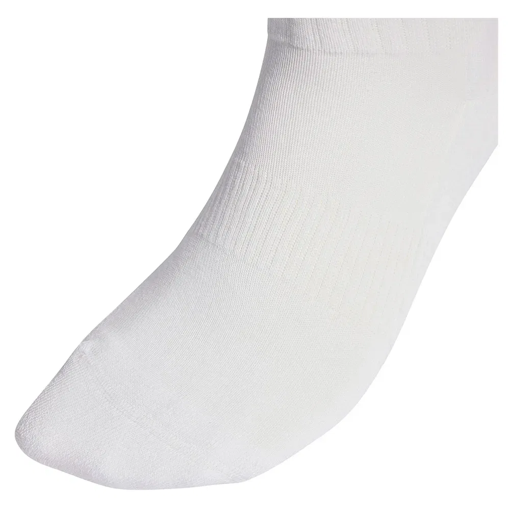 Женские носки с высоким голенищем с принтом 3 Stripes Football Knee Adidas Originals, White — фото 3