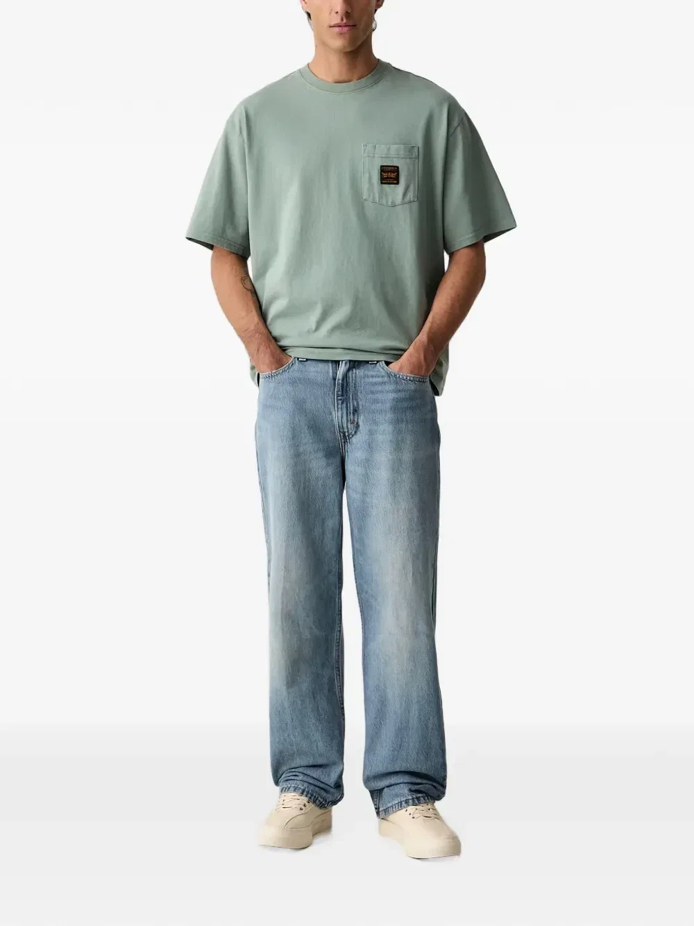 Джинсы свободного кроя 565 Levi's, синий — фото 2