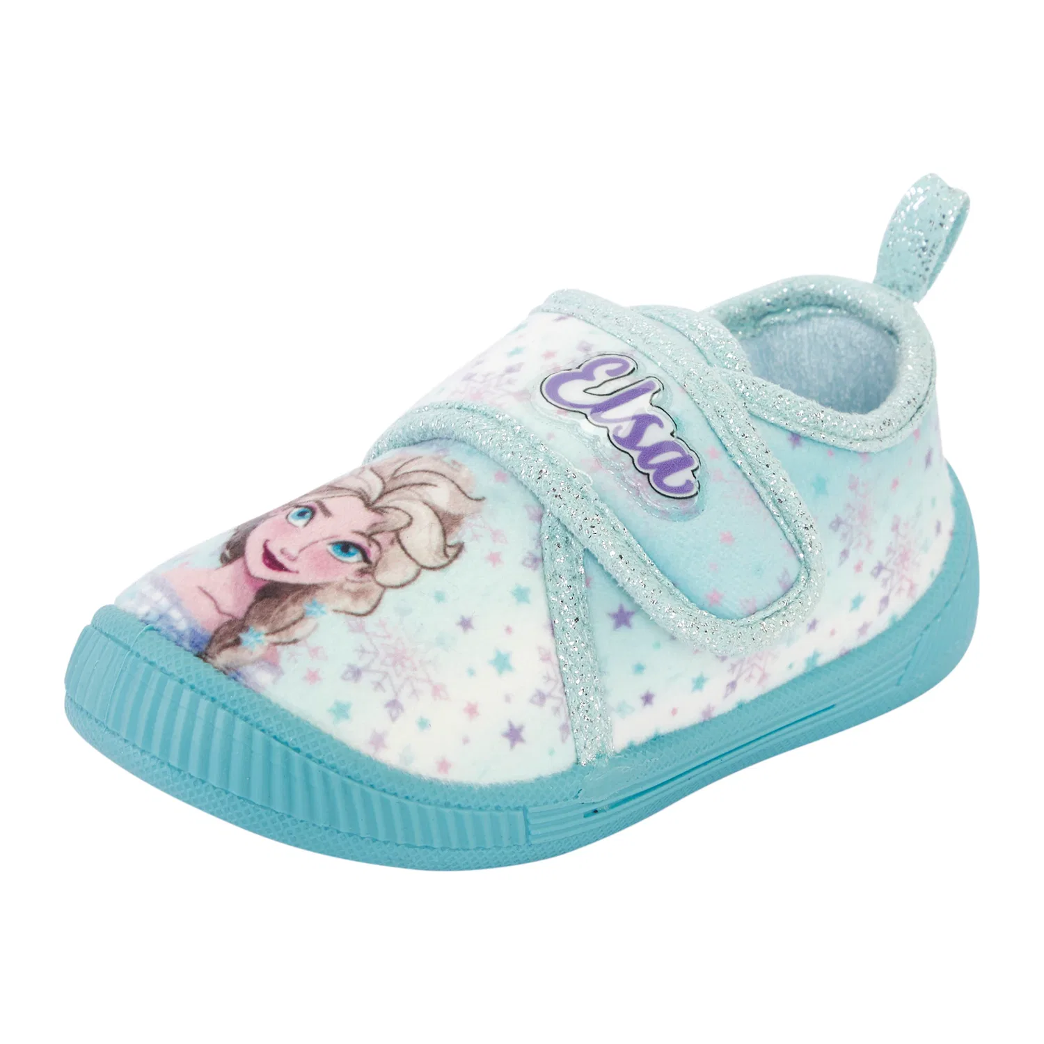 Детские домашние тапочки с принтом Frozen Disney, Light Blue