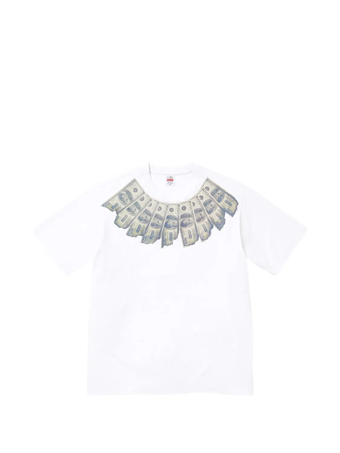 Футболка с принтом из коллаборации с MM6 Maison Margiela Supreme, белый