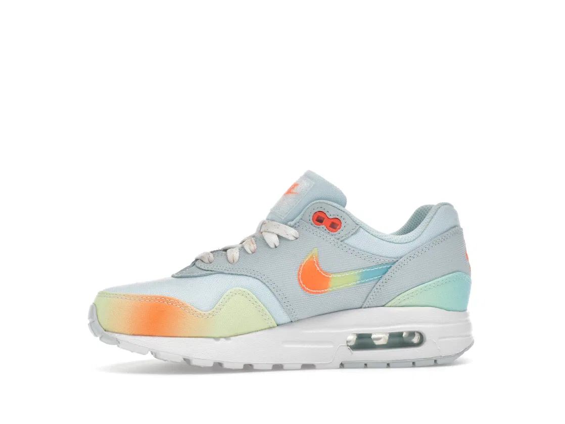 Детские кроссовки Lifestyle Nike Air Max 1, Glacier Blue/Light Lemon Twist/Aquarius Blue/Total Orange — фото 3