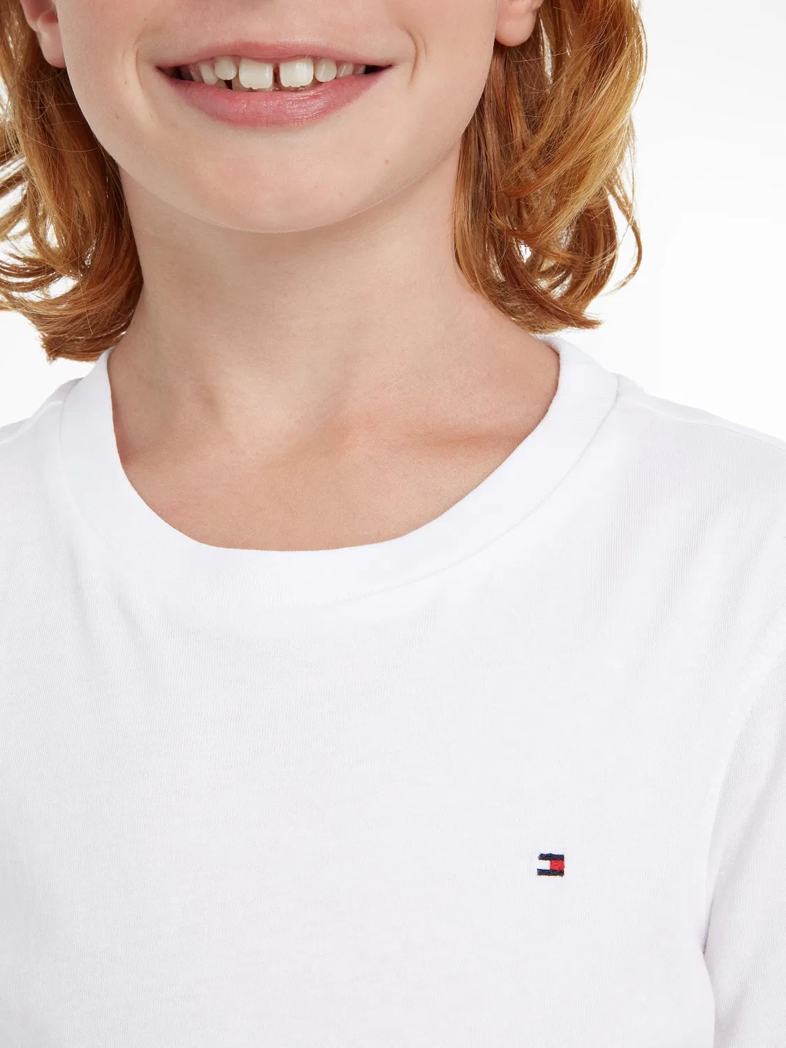 Футболка Regular Fit Tommy Hilfiger Core Tommy Hilfiger, белый — фото 3