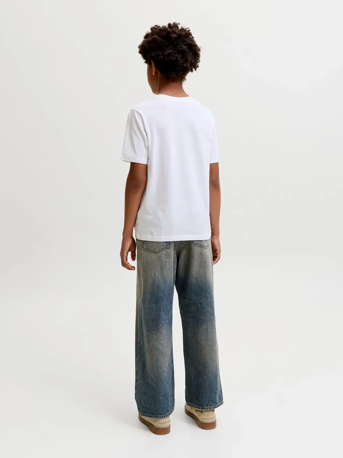 Комплект футболок с принтом Jack & Jones Junior, черный — фото 4