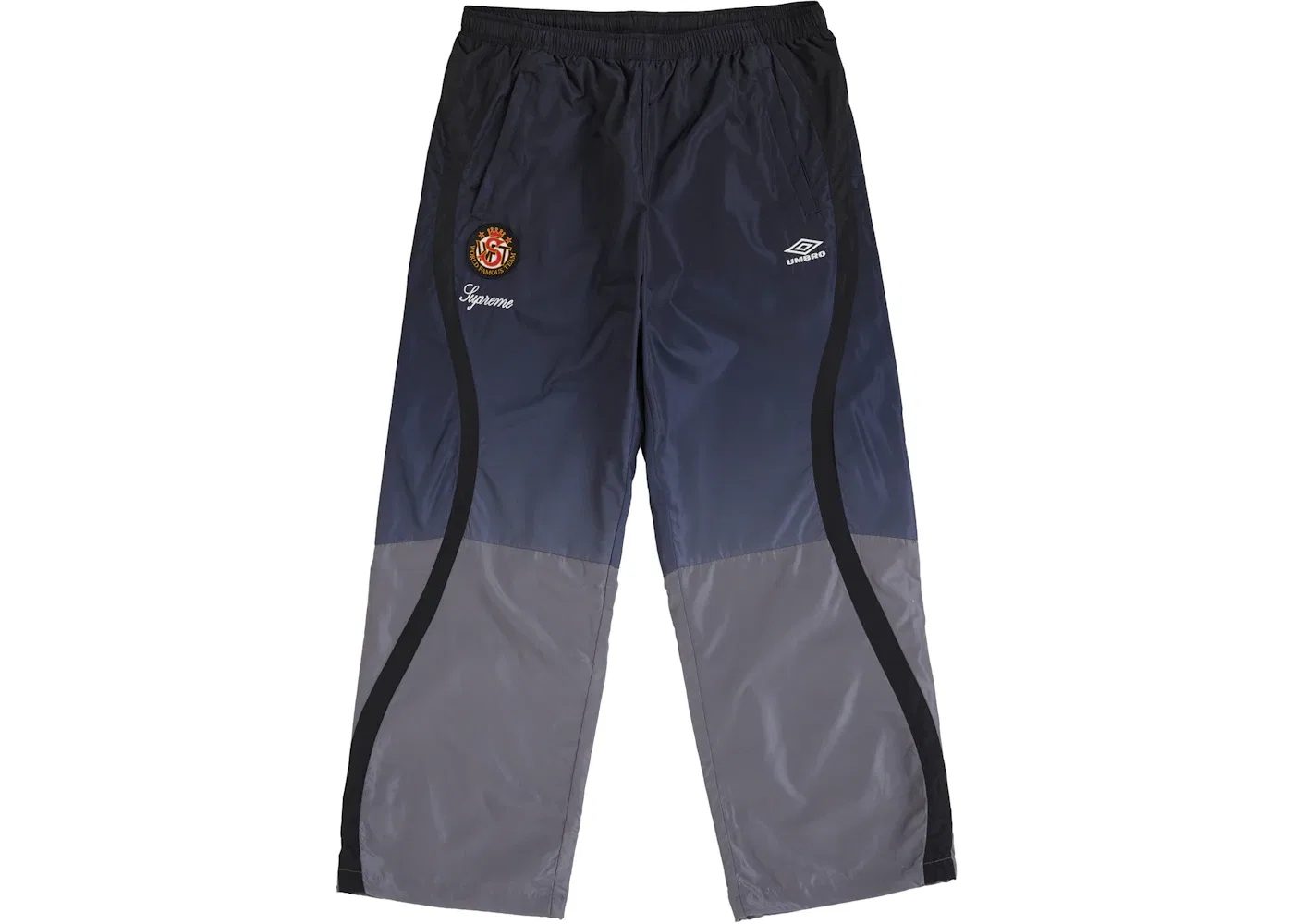 Мужские спортивные штаны с градиентом Supreme Umbro, Black