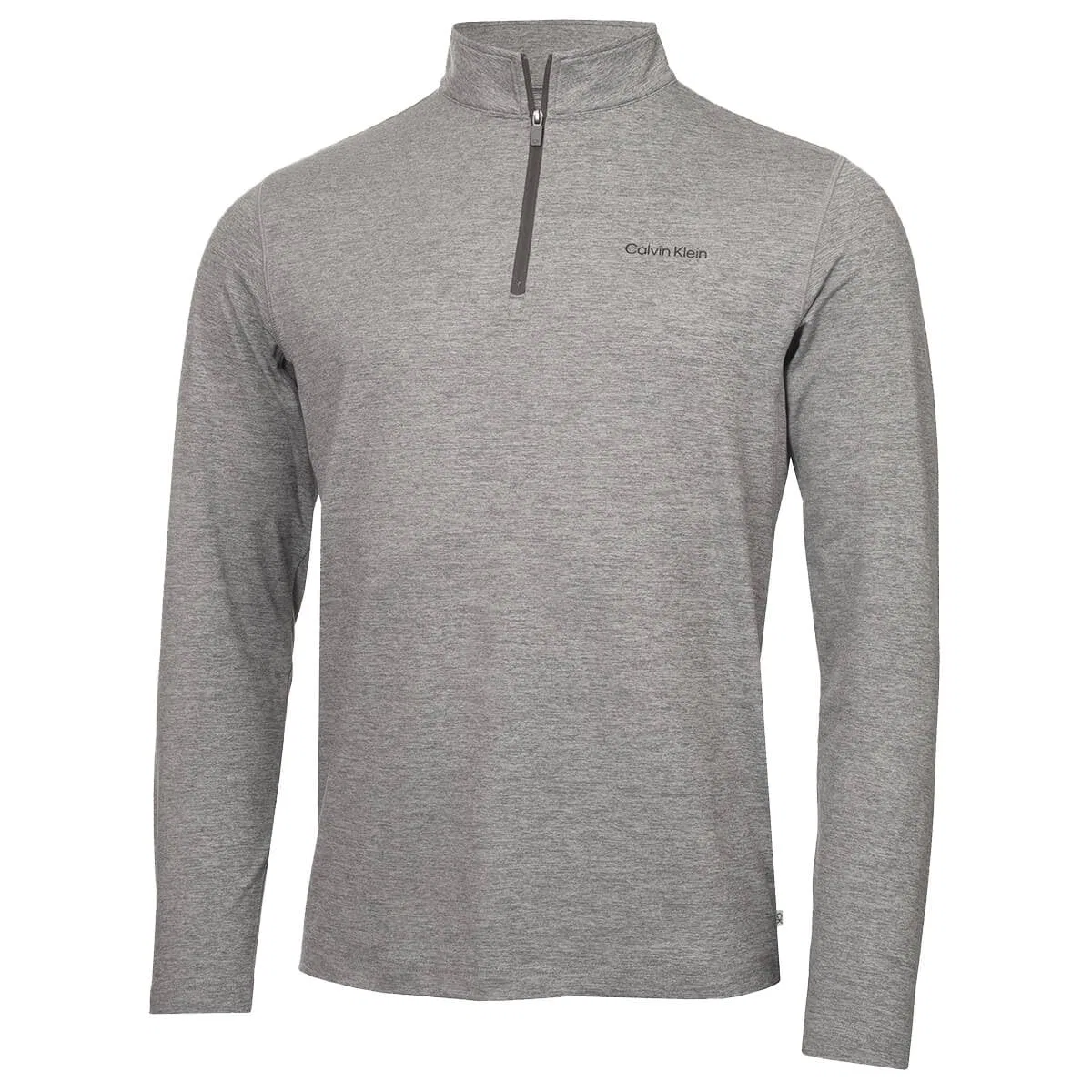 Мужской свитер с полузастежкой-молнией Newport Calvin Klein, Silver Marl