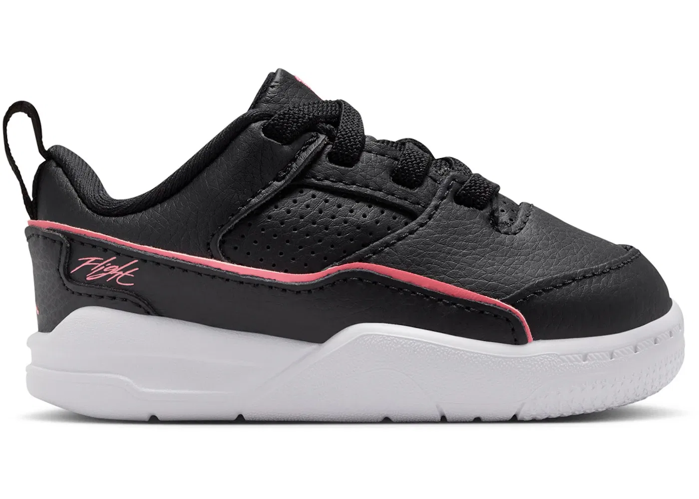 Детские кроссовки Lifestyle Jordan Flight Court Jordan, Black/White/Pink Gaze