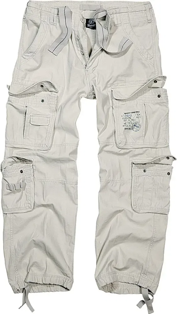 Мужские карго брюки Pure Vintage Pants Brandit, White