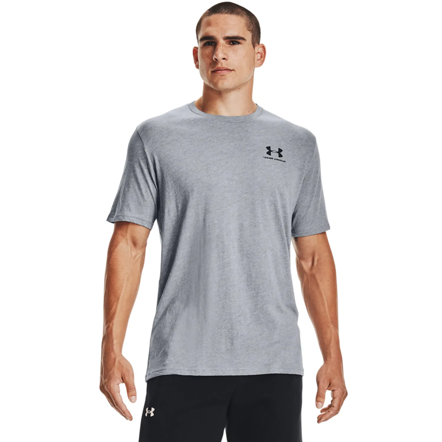 Детская футболка с коротким рукавом Under Armour, Gray — фото 2