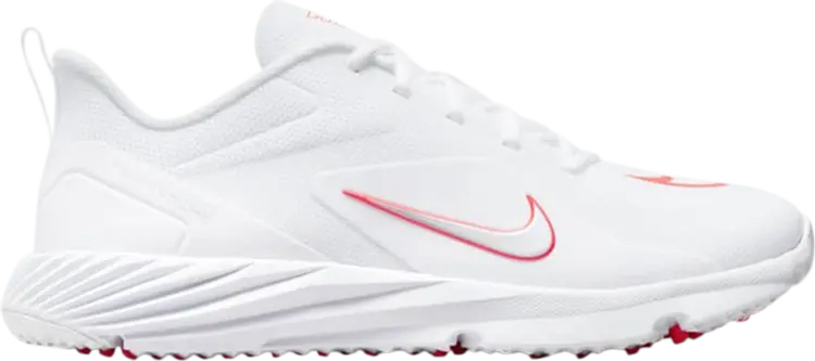 

Кроссовки Nike Alpha Huarache 8 Pro TF 'White Bright Crimson', белый