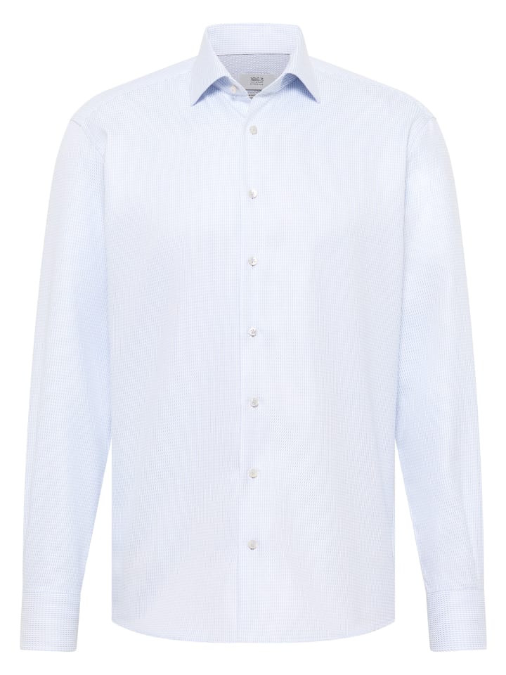 

Eterna Рубашка MODERN FIT пастельно-голубого цвета